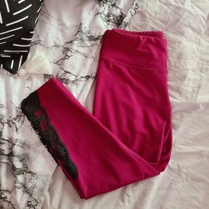 Leggings with Lace Detail 90 Degrees